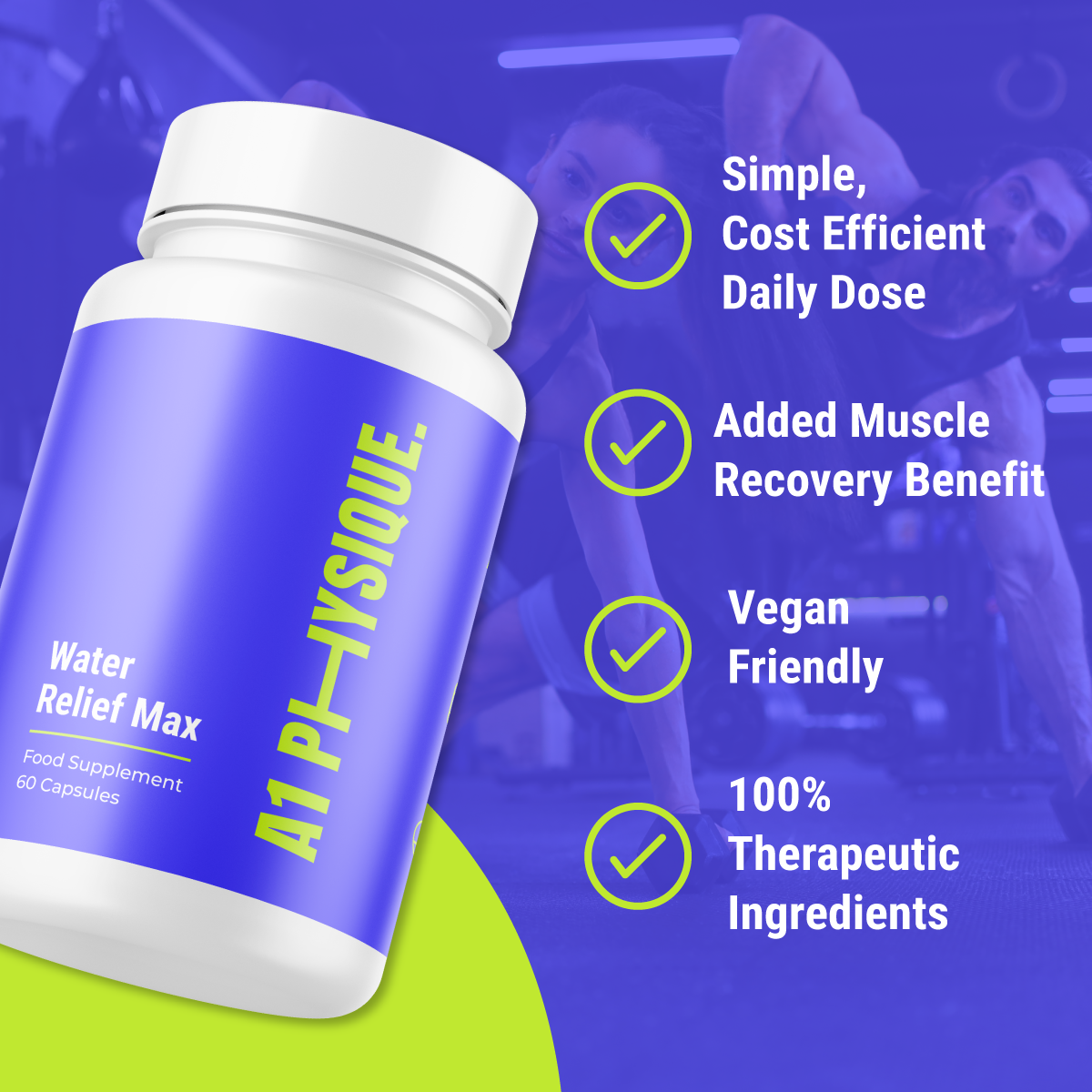 Strong Water Retention Tablets Fast Acting Water Stripping A1 Physique