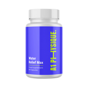 A1 Physique water relief max water retention tablets transparent