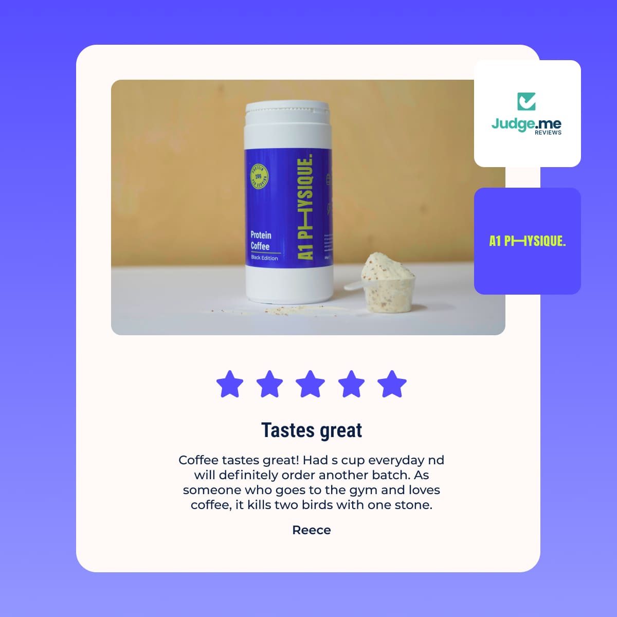 high protein coffee review