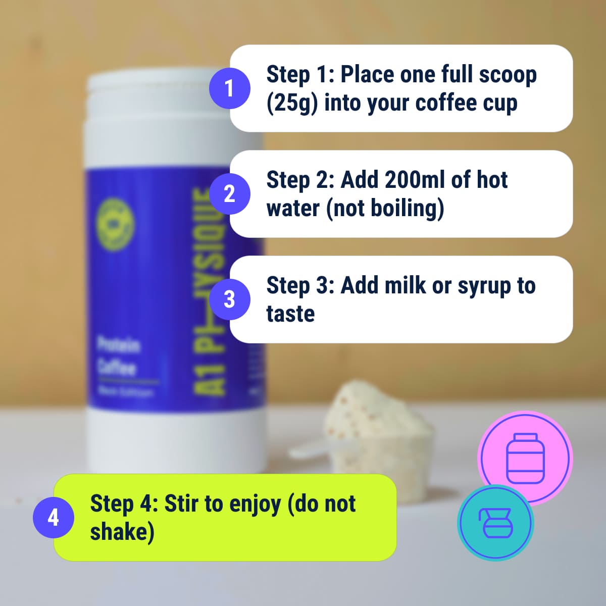 how to get the best from protein coffee